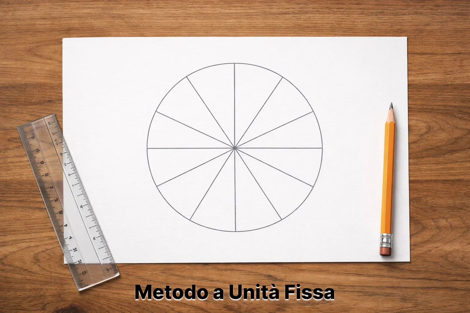 Schema visivo che mostra divisione del bankroll in unità uguali